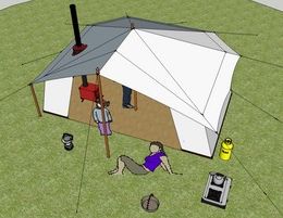 New Stove Tent