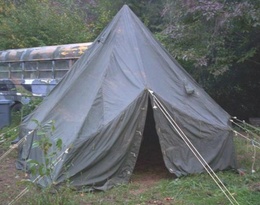 Surplus Military Tent