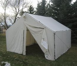 Buckstitch Canvas Wall Tent