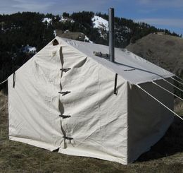 Sears Magnum Canvas Wall Tent